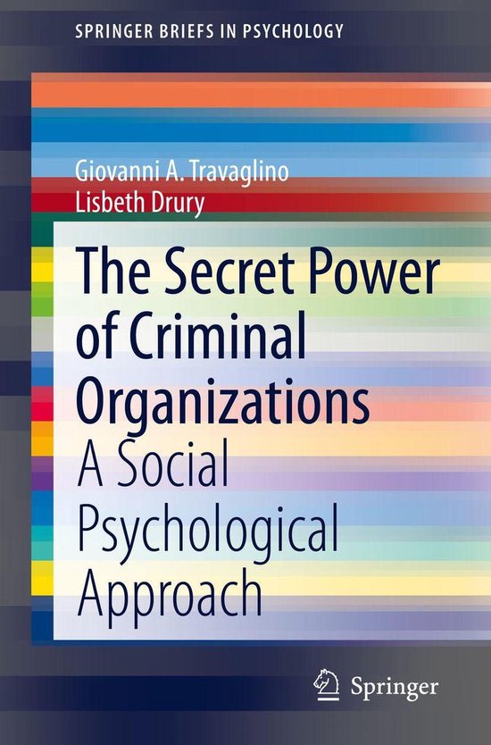 SpringerBriefs in Psychology - The Secret Power of Criminal  ... - cover