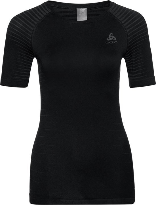 Odlo Bl Top Crew Neck S/ S Performance Light Ladies Sport Shirt - Noir - Taille S
