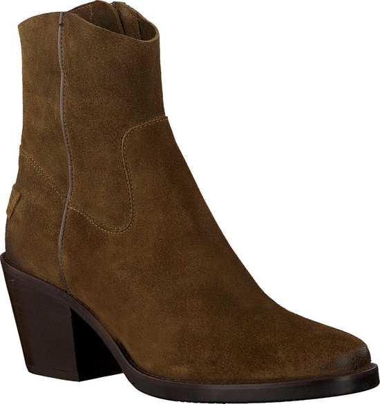 | Shabbies Amsterdam Vrouwen Enkellaarsjes shabbies amsterdam enkellaars zwart suede 183020166 De