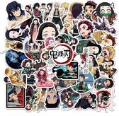 Demon Slayer Anime - 50 stuks verschillende Stickers Hobby bagage sticker