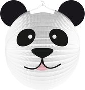 Amscan Lampion Panda 25 Cm Papier Zwart/wit