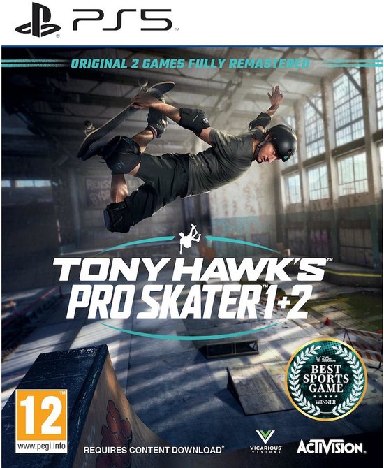 Tony Hawk's Pro Skater 1+2 - PlayStation 5