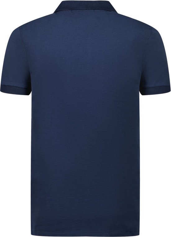 Polo Shirt Heren Sanwin - Donker Blauw Pompano - Maat S