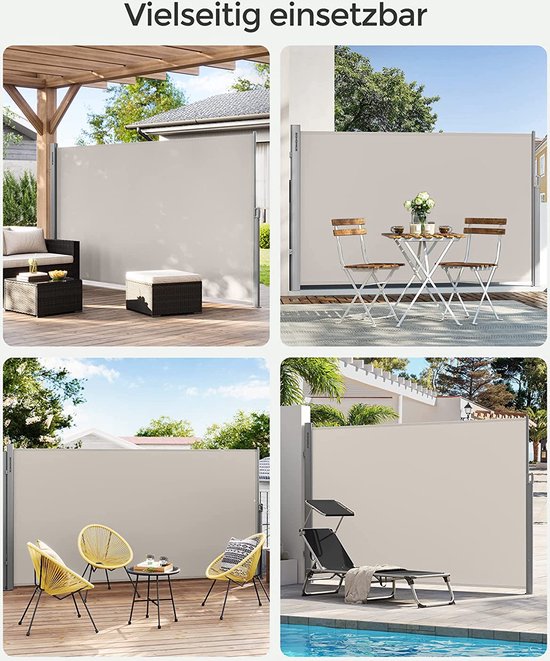 Uittrekbaar Windscherm Tuin en Terras