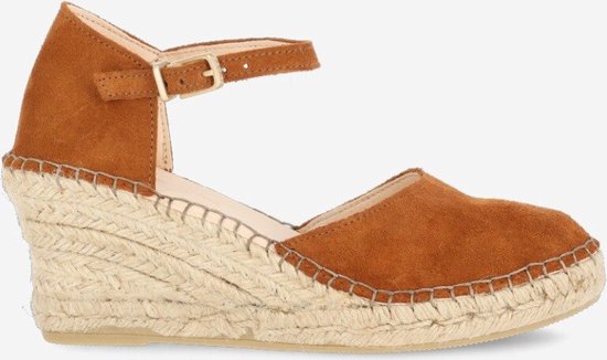 Fred De La Bretoniere Espadrille Brown - Maat 40