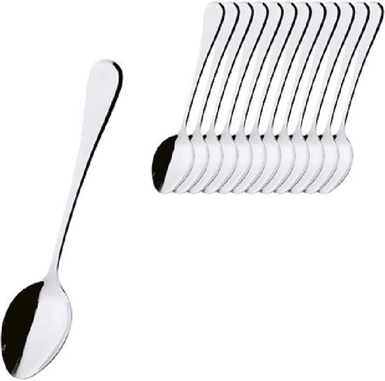 Olympia Roma 18/10 Roestvrijstalen Koffielepels (12 stuks