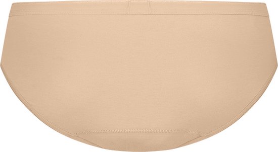 Nude/beige slip van Ten Cate met brede elastische tailleband, van achteren gezien.