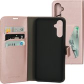 Mobiparts Samsung Galaxy A14 4G/5G (2023) Rose - Protège livre - Paiement sans contact - Fermeture magnétique - Bookcase