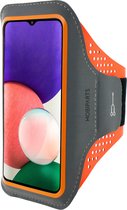Hardloop Sportarmband geschikt voor Samsung Galaxy A22 5G - Oranje - Mobiparts