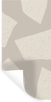 Muurstickers - Sticker Folie - Terrazzo - Abstract - Pastel - Patronen - 60x120 cm - Plakfolie - Muurstickers Kinderkamer - Zelfklevend Behang - Zelfklevend behangpapier - Stickerfolie