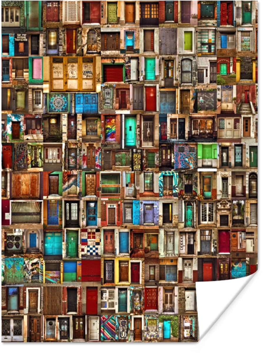 Deuren - Kleurrijk - Collage - Architectuur