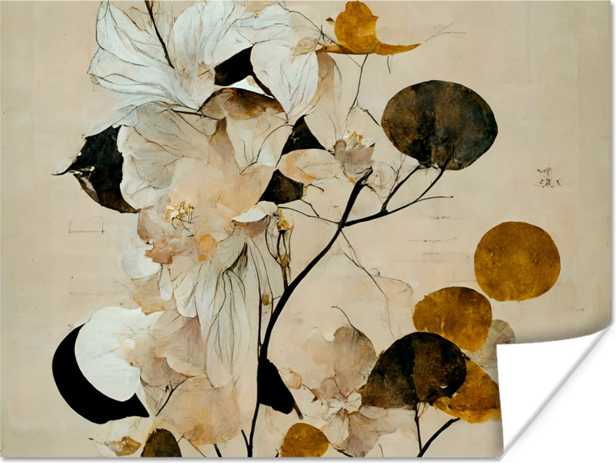 Bloemen - Bladeren - Boom - Pastel
