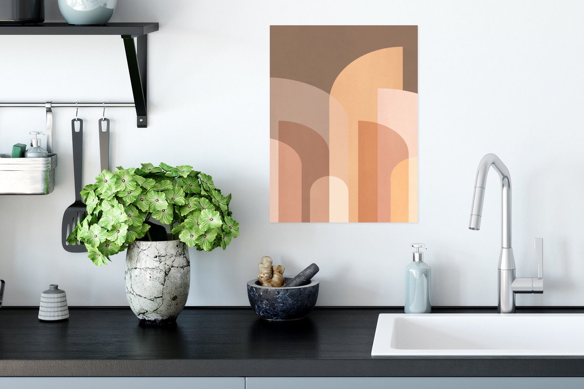 Poster Abstract - Pastel - Kunst - 30x40 cm