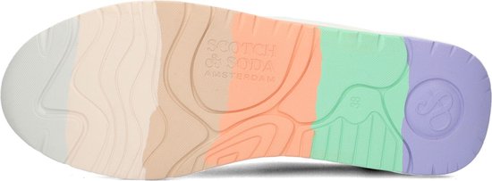 Scotch & Soda Celest Lage sneakers - Dames - Wit - Maat 36