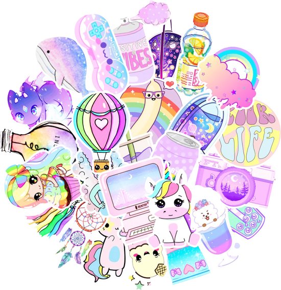Porceosy Iriserende glazen sticker set van 20 ronde regenboog prisma raamstickers anti-botsing vogel alarm stickers voor deuren ramen zonnevangers met elektrostatische AB veelkleurig