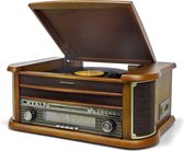 Bol.com Soundmaster NR560 - Nostalgisch muziekcenter - CD-speler - Cassettespeler - Bluetooth - USB aanbieding