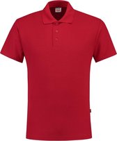Tricorp Poloshirt 100% katoen - Casual - 201007 - Rood - maat 3XL