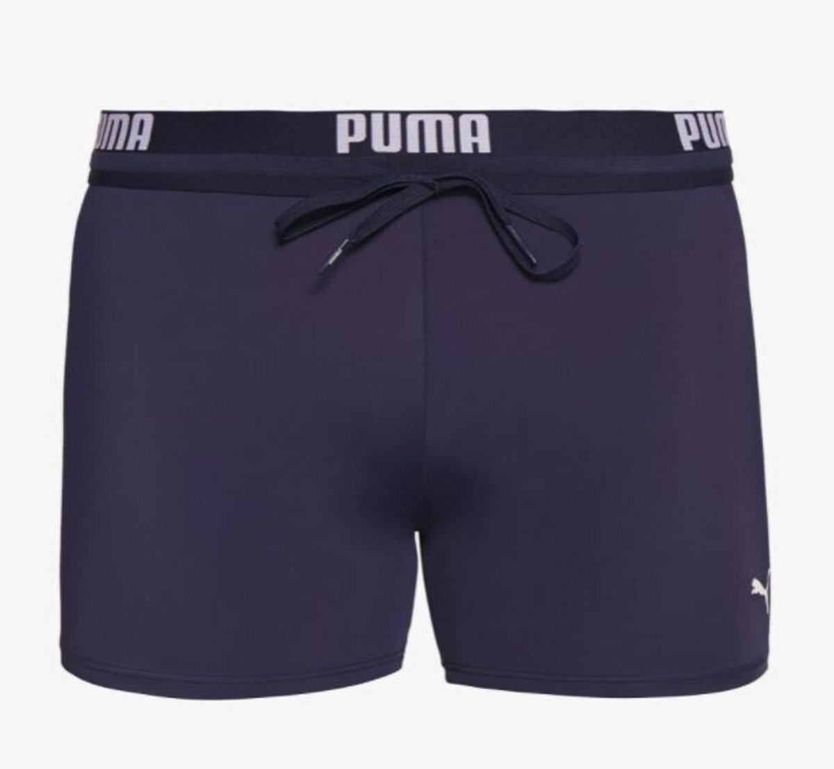 PUMA Swim Logo Trunk Heren Zwembroek - navy - Maat L | bol.com