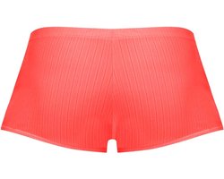 Male Power Mini Short - L coral Small