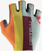 Castelli Competizione 2 Glove - Defender Green/Dark Red/Bordea