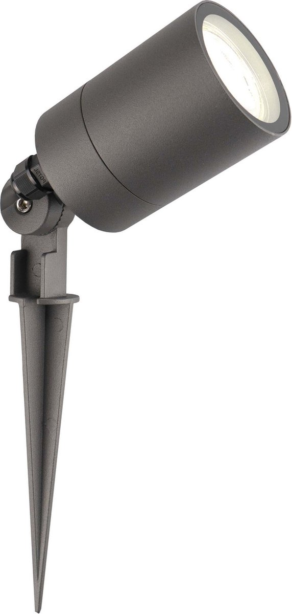 Ledvion - LED Prikspots - Antraciet - IP65 - 5W - 4000K - 2M