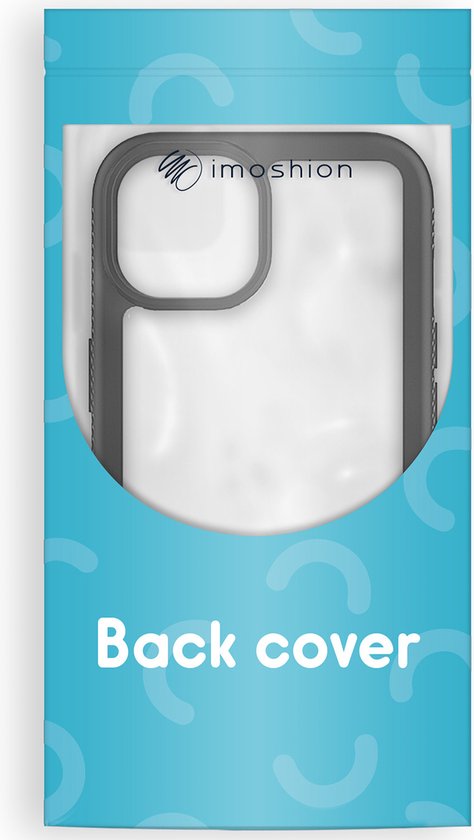 iMoshion Hoesje Geschikt voor iPhone Xr Hoesje - iMoshion 360° Full Protective Case - Zwart / Transparant - iMoshion