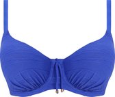 Fantasy BEACH WAVES YOUR GATHERED FULL CUP BIKINI TOP Bikini Top - Ultramarine - Taille 80H