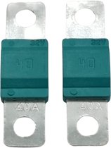 MIDI zekering 40A schroefzekering geschikt voor de MIDI zekeringhouder 12v, 24v en 32v (2 stk)