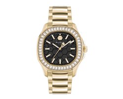 Philipp Plein $pectre Lady PWTAA0623 Horloge - Staal - Goudkleurig - Ø 38 mm