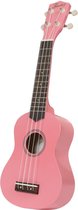 Fazley K21P-W sopraan ukelele roze