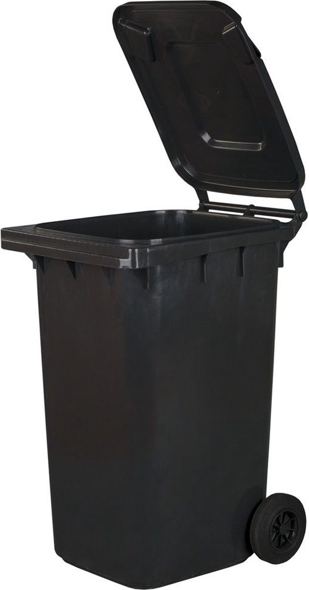 Kliko / mini container 240 liter - Grijs van Merkloos	 — afbeelding 4