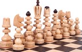 Jeu d'échecs de Luxe fait main - Échiquier avec Pièces d'échecs - Groot échiquier - Jeu d'échecs - Série De Romein