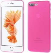 Ultradun Roze iPhone 7 plus TPu hoesje
