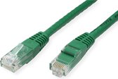 VALUE Patchkabel Cat.6 UTP (Class E), groen, 7 m