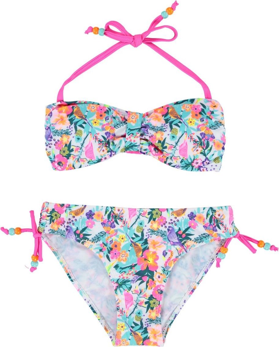 Boobs & Bloomers bandeau meisjes bikini Lola - maat xxs/140