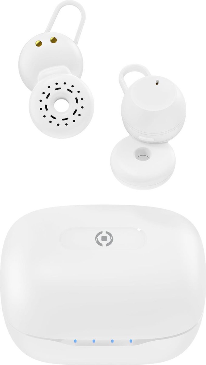 Headphones with Microphone Celly AMBIENTALWH White