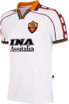 COPA - AS Roma 1998 - 99 Away Retro Voetbal Shirt - S - Wit