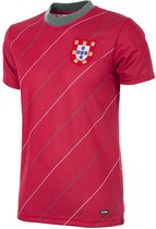 COPA - Portugal 1984 Retro Voetbal Shirt - S - Rood