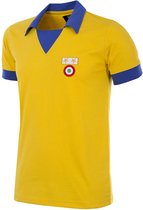 Juventus FC 1983 - 84 Away Coppa delle Coppe UEFA Retro Football Shirt Yellow L