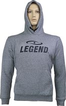 Legend Trendy hoodie  Licht Grijs Maat: XL