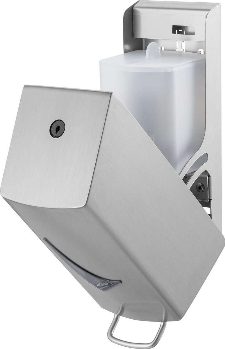 Toilet seat cleaner dispenser 400 ml - RVS - Wings