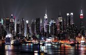 Fotobehang New York City | XXL - 206cm x 275cm | 130g/m2 Vlies
