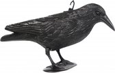 Vogelverschrikker kraai van plastic 36 cm