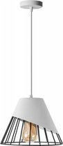 TooLight APP228-1CP Hanglamp - E27 - Ø 25 cm - Wit/Zwart