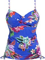 Fantasie HALKIDIKI UW TWIST FRONT TANKINI Dames Bikinitopje - Ultramarine - Maat 85D (EU)