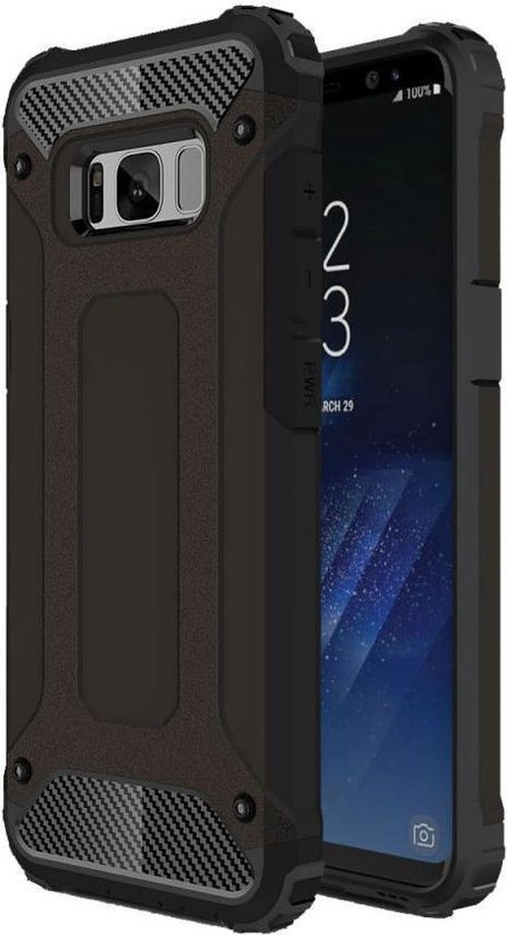 stil logboek Ciro Samsung Galaxy S8 Hoesje Shock Proof Hybride Back Cover | bol.com