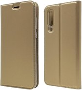 Huawei P30 Flip Hoesje met Kaart Houder Goud