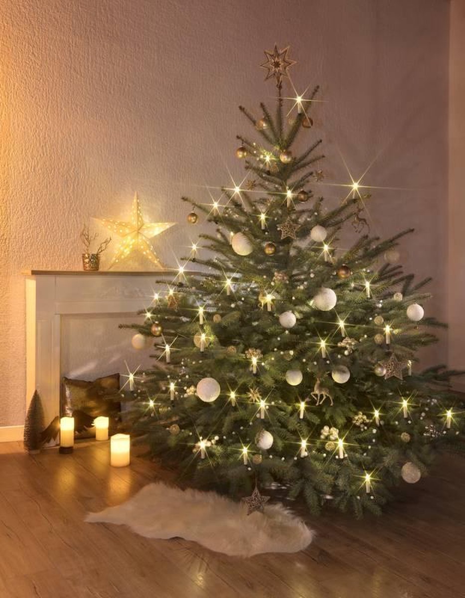 Westfalia Kaarsen Kerstboomverlichting - 20 kaarsen - Warm Wit - Incl.  afstandsbediening | bol.com