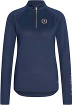 Imperial Riding - Tech top Longsleeve Speed Up - Navy - Maat S