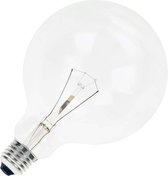 Globelamp helder 25W 125mm grote fitting E27